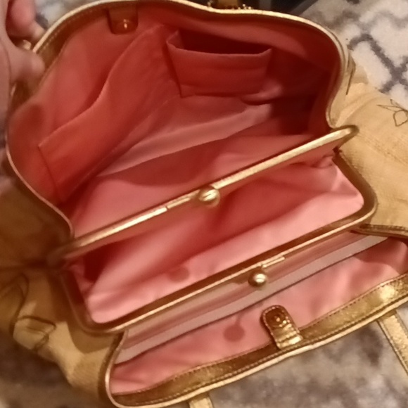 Coach 10th Anniversary Hampton Kisslock Bag F14867 - Picture 12 of 16